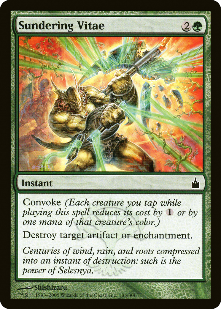 Sundering Vitae (RAV-185) (Foil)