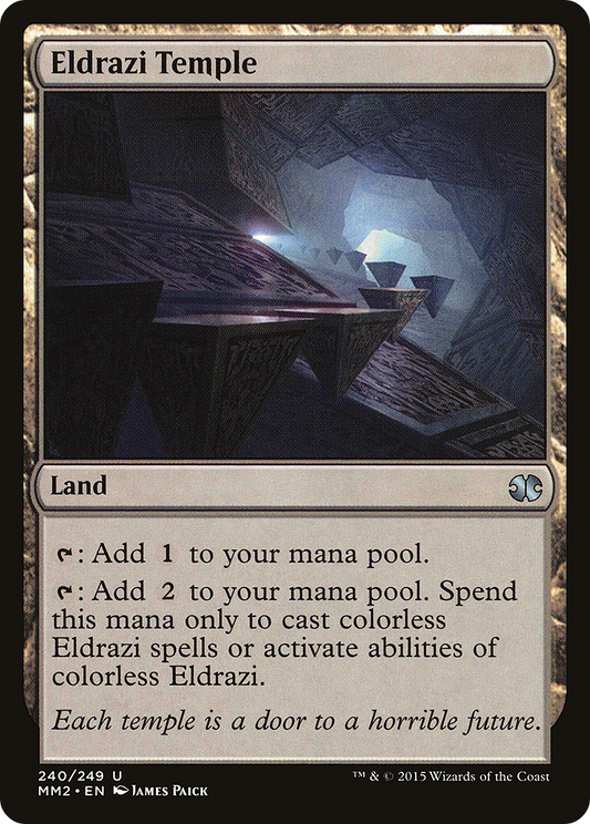 Eldrazi Temple (MM2-240) (Foil)