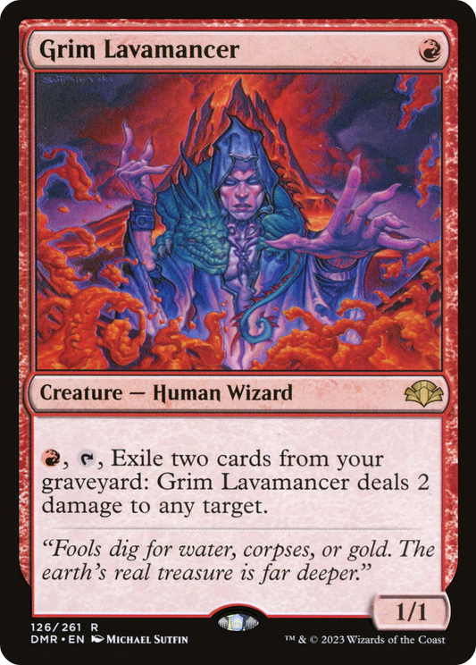 Grim Lavamancer (DMR-126) (Foil)
