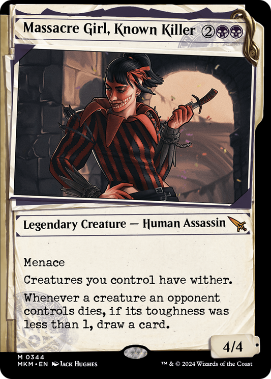 Massacre Girl, Known Killer (MKM-344) (Showcase)