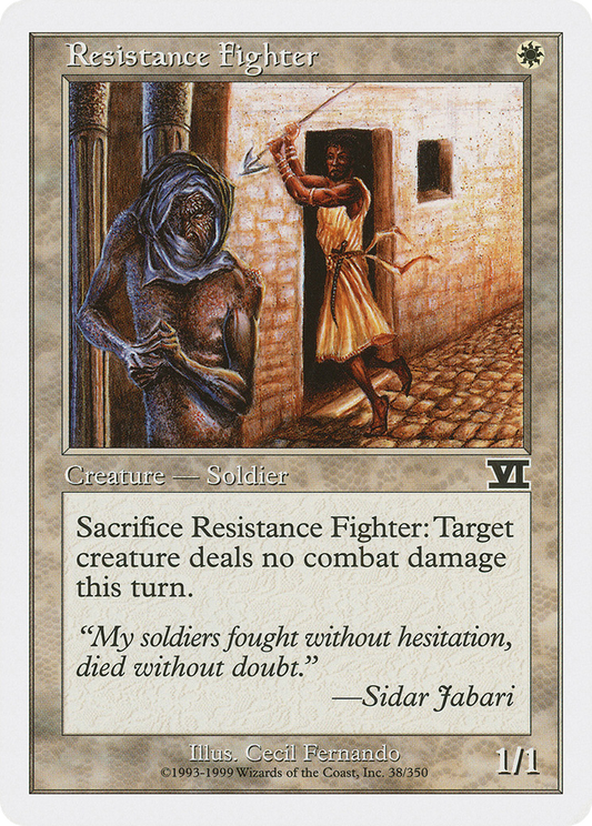 Resistance Fighter (6ED-038)