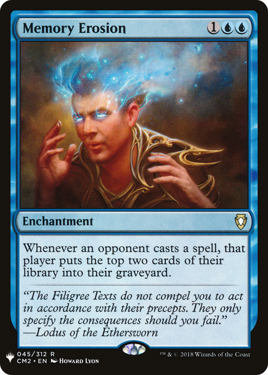 Memory Erosion (LIST-CM2-45)