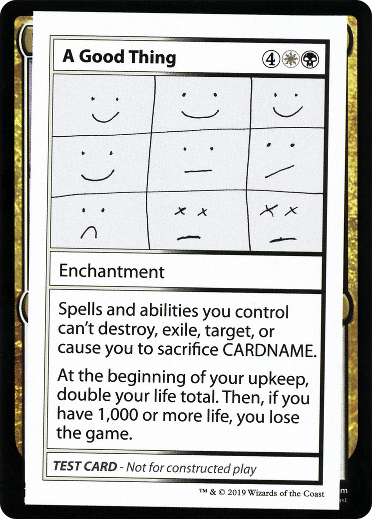 A Good Thing (CMB1-086)