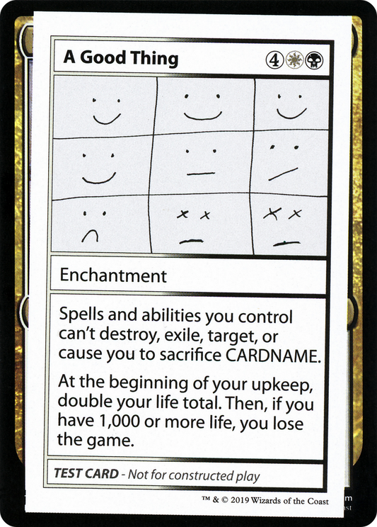 A Good Thing (CMB1-086)