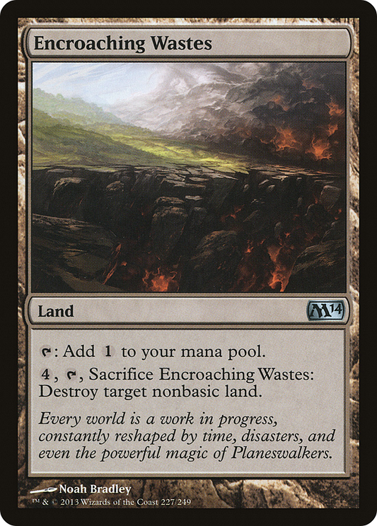 Encroaching Wastes (M14-227) (Foil)