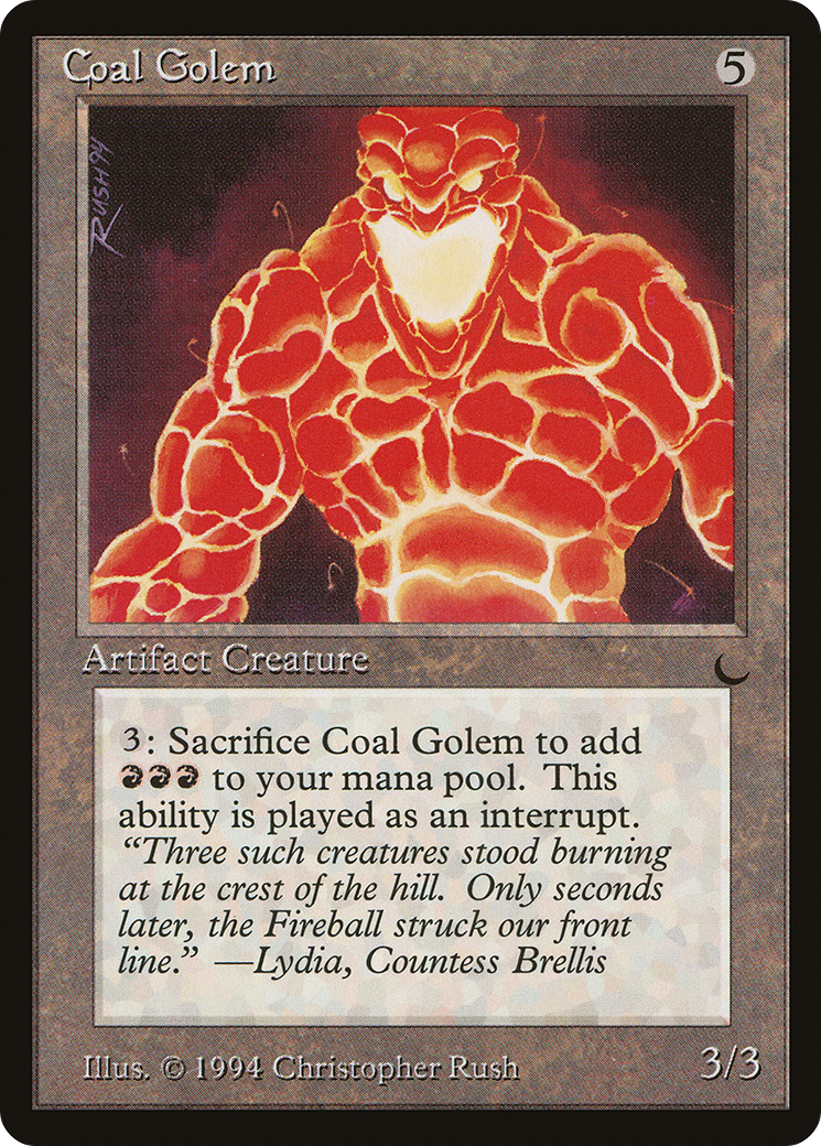 Coal Golem (DRK-099)