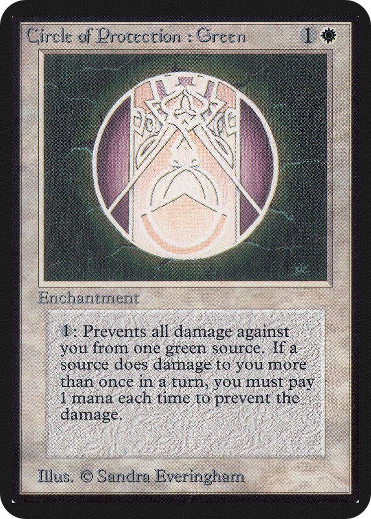 Circle of Protection: Green (LEA-011)
