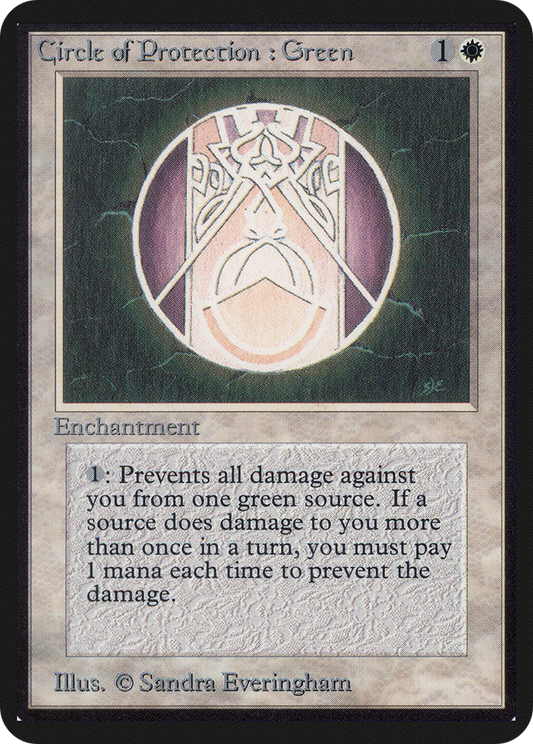 Circle of Protection: Green (LEA-011)