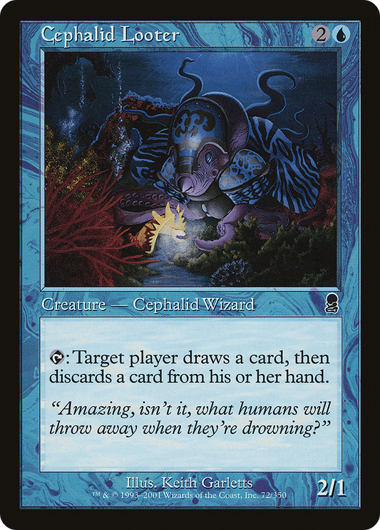 Cephalid Looter (ODY-72†) (Foil)