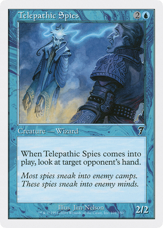 Telepathic Spies (7ED-101)