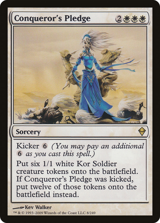 Conqueror's Pledge (ZEN-008) (Foil)