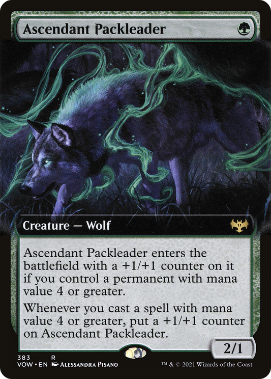 Ascendant Packleader (VOW-383) (Extended Art)