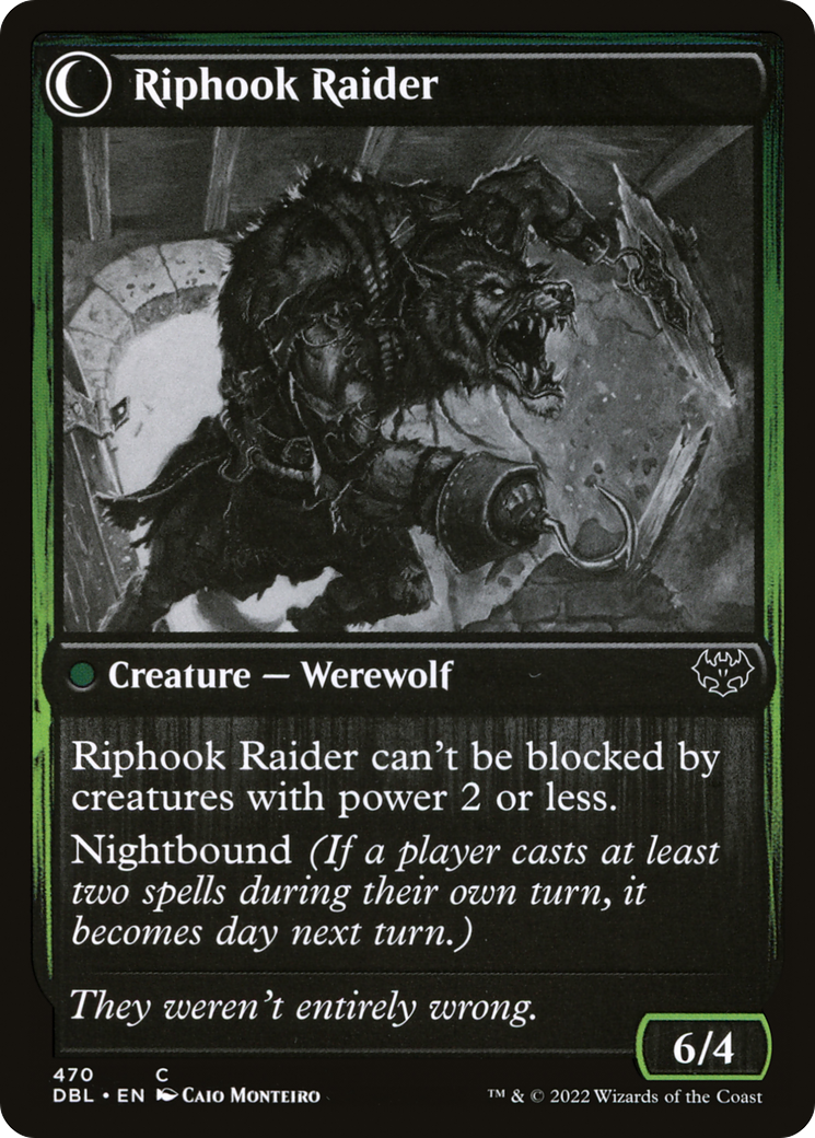 Hookhand Mariner // Riphook Raider (DBL-470) (Foil)