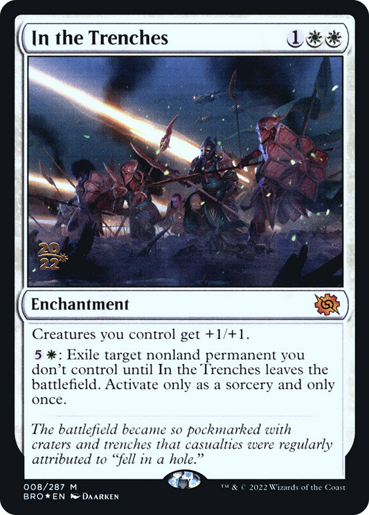 In the Trenches (PRE-08S) (Foil)