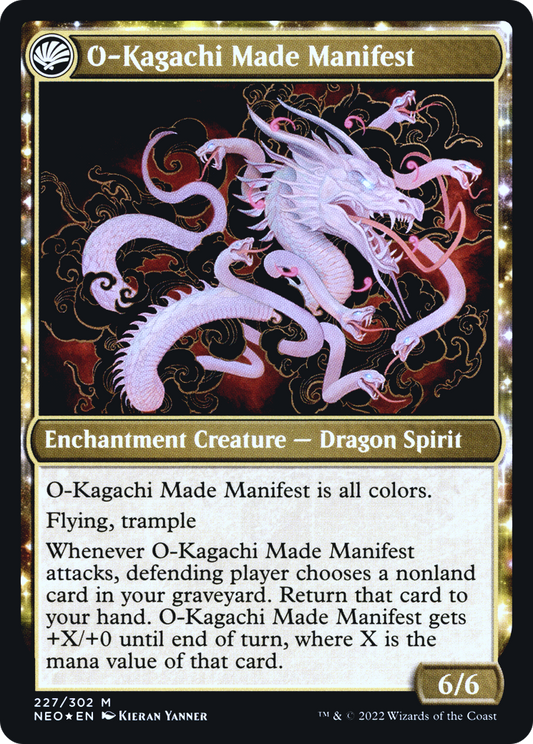 The Kami War // O-Kagachi Made Manifest (PRE-227S) (Foil)