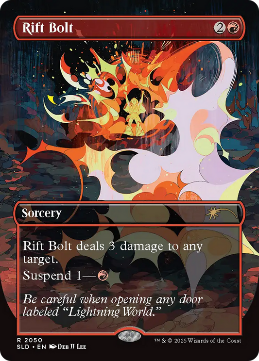Rift Bolt (SLD-2050) (Borderless) (Foil)