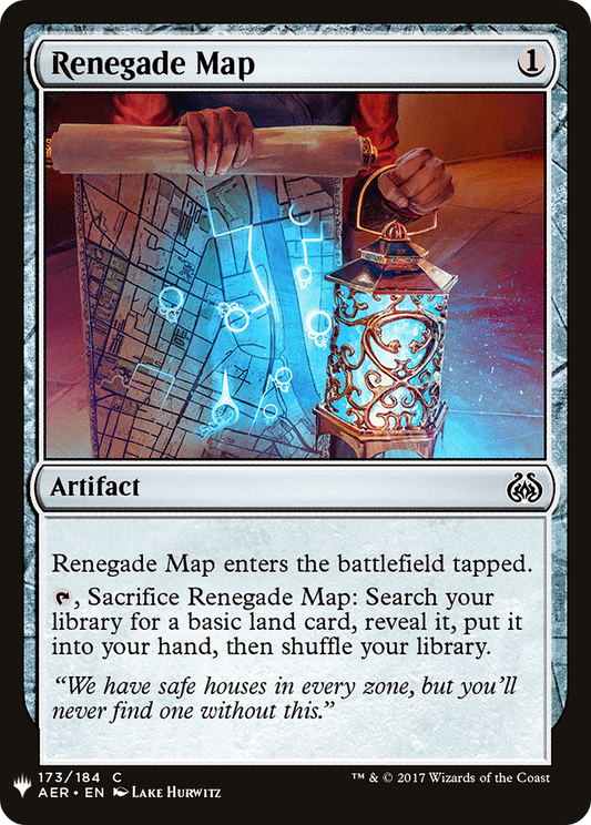 Renegade Map (LIST-AER-173)