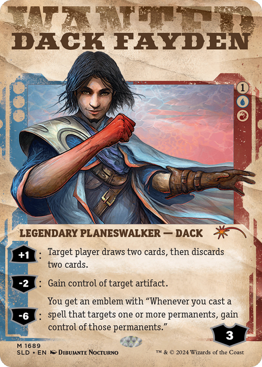 Dack Fayden (SLD-1689) (Showcase) (Borderless)