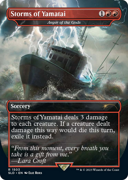 Storms of Yamatai / Anger of the Gods (SLD-1503) (Borderless)