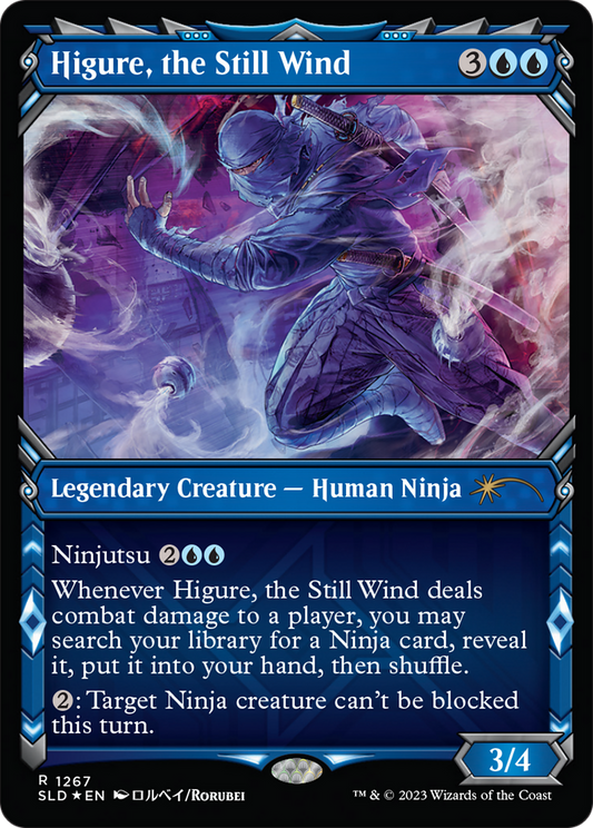 Higure, the Still Wind (SLD-1267) (Showcase) (Halo Foil)