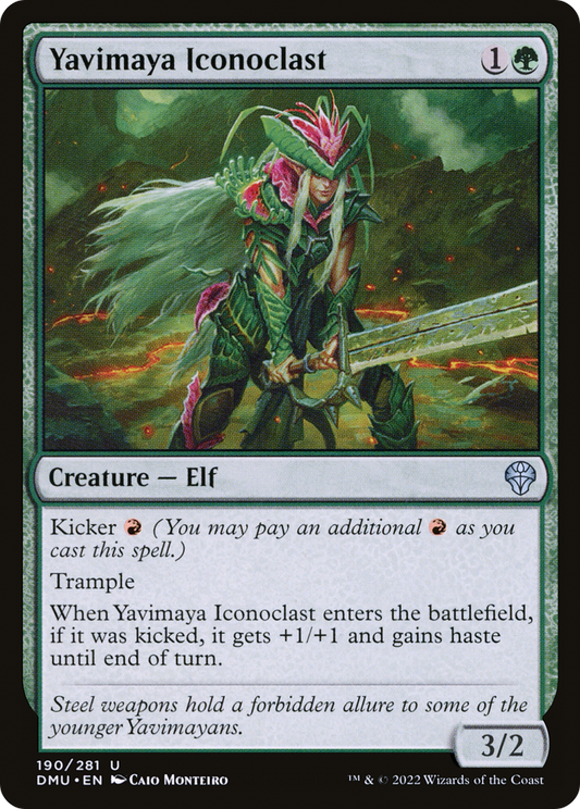 Yavimaya Iconoclast (DMU-190) (Foil)