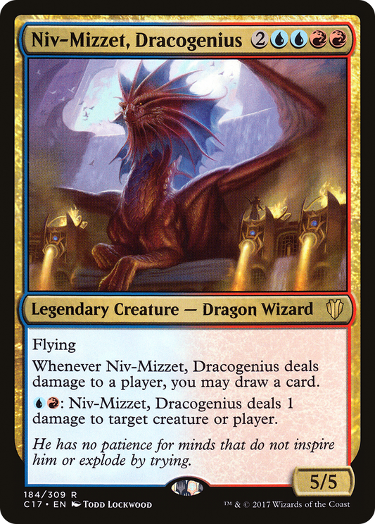 Niv-Mizzet, Dracogenius (C17-184)