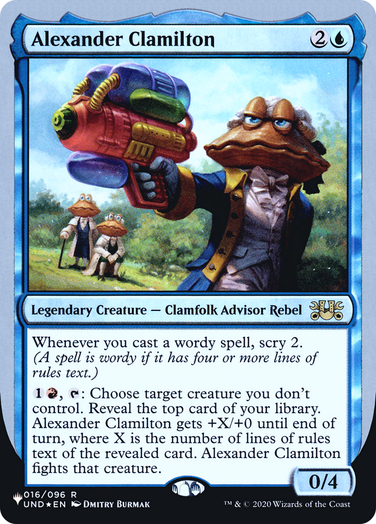 Alexander Clamilton (LIST-010) (Foil)