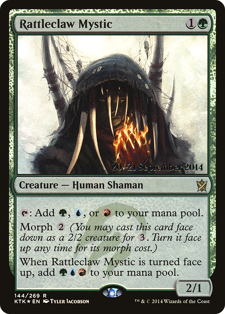 Rattleclaw Mystic (PRE-144S) (Foil)