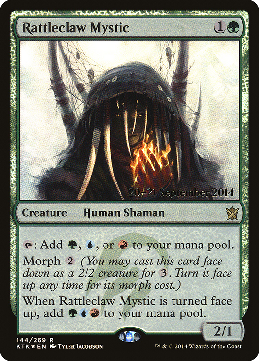 Rattleclaw Mystic (PRE-144S) (Foil)