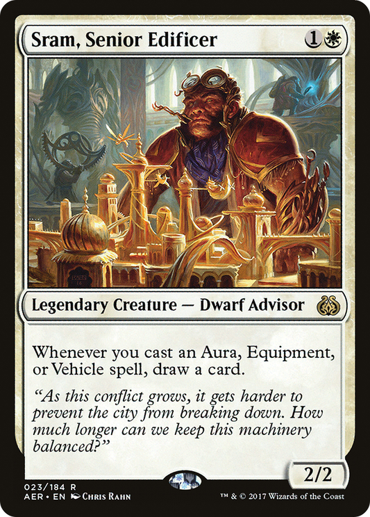 Sram, Senior Edificer (AER-023) (Foil)