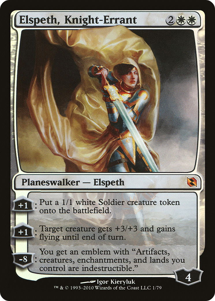 Elspeth, Knight-Errant (DDF-001) (Foil)