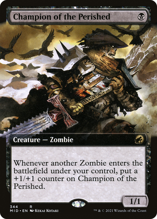 Champion of the Perished (MID-344) (Extended Art) (Foil)