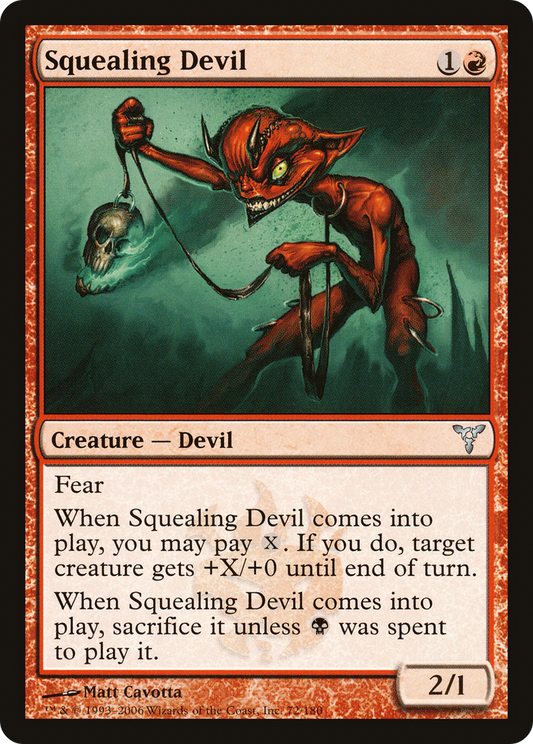 Squealing Devil (DIS-072) (Foil)