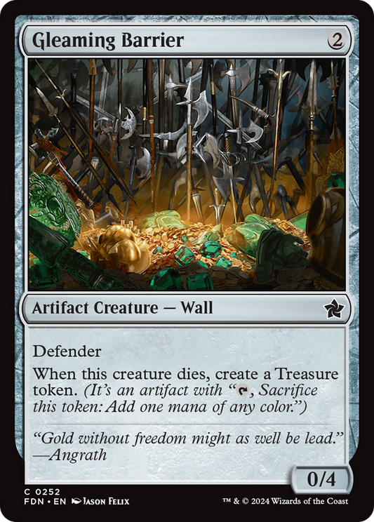 Gleaming Barrier (FDN-252) (Foil)
