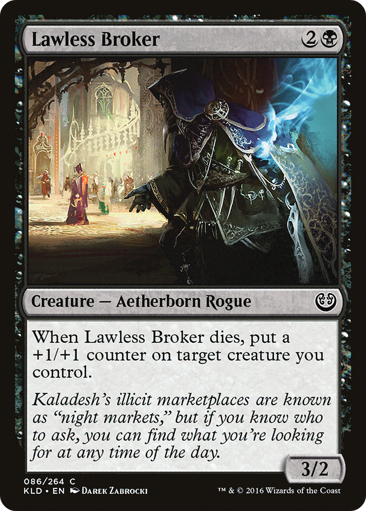 Lawless Broker (KLD-086) (Foil)