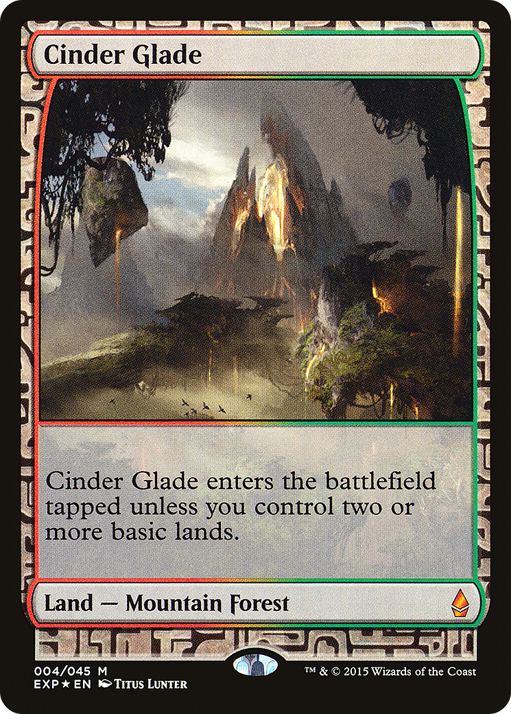 Cinder Glade (EXP-004) (Foil)