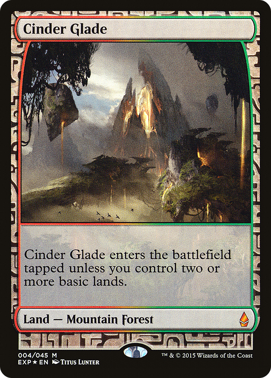 Cinder Glade (EXP-004) (Foil)