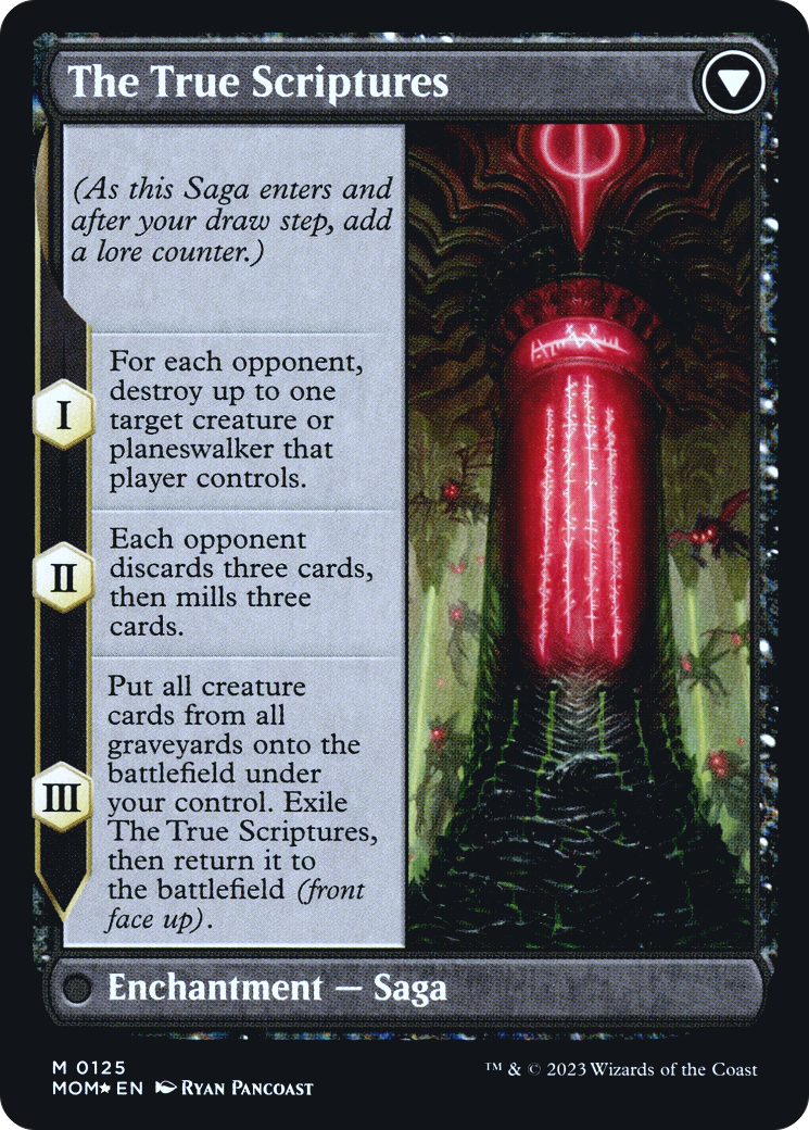 Sheoldred // The True Scriptures (PRE-125S) (Foil)