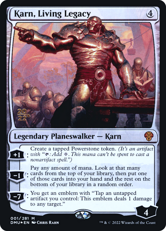 Karn, Living Legacy (PRE-01S) (Foil)