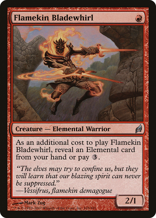 Flamekin Bladewhirl (LRW-165) (Foil)