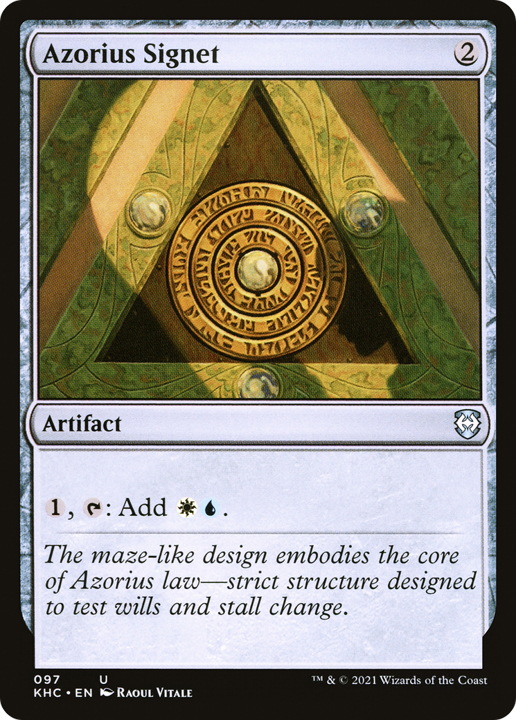 Azorius Signet (KHC-097)
