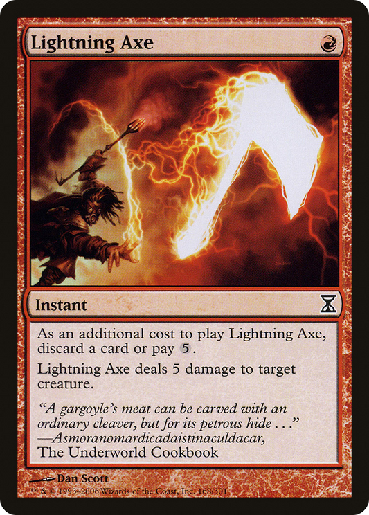 Lightning Axe (TSP-168) (Foil)