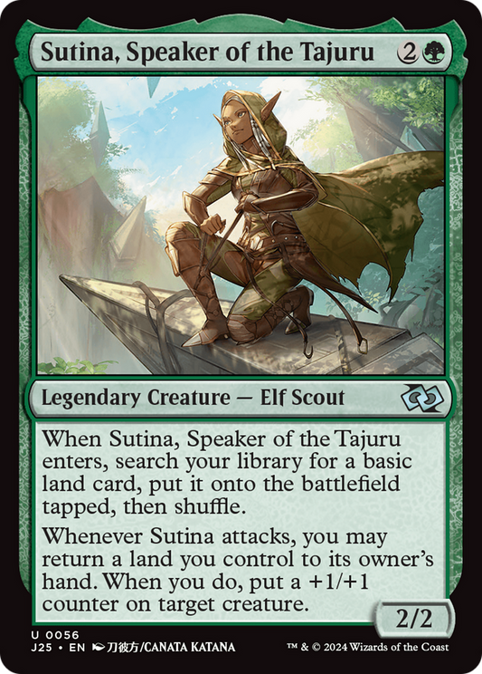 Sutina, Speaker of the Tajuru (J25-056)