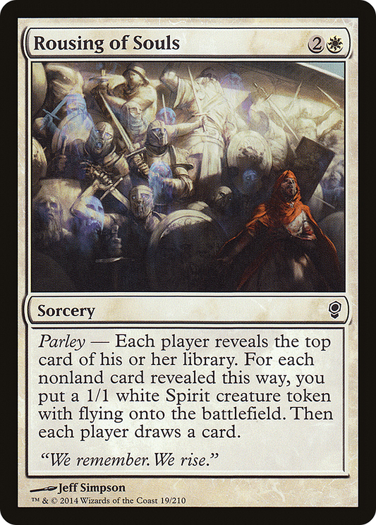 Rousing of Souls (CNS-019) (Foil)