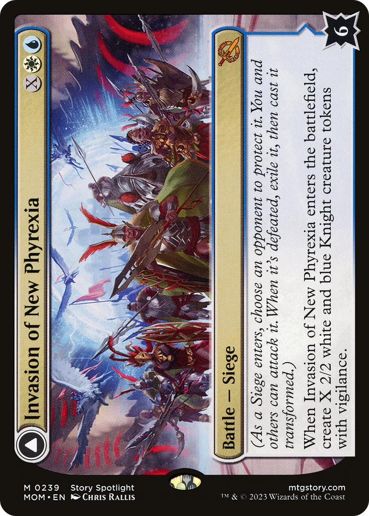 Invasion of New Phyrexia // Teferi Akosa of Zhalfir (MOM-239) (Foil)