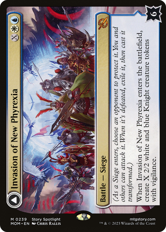 Invasion of New Phyrexia // Teferi Akosa of Zhalfir (MOM-239)