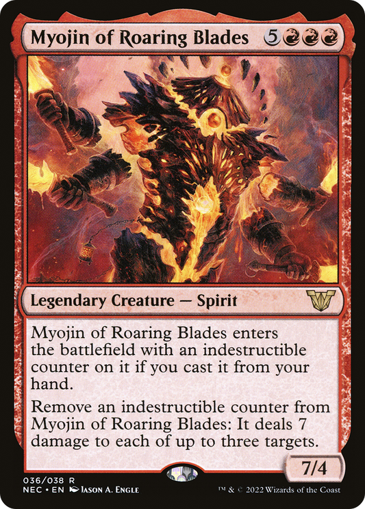 Myojin of Roaring Blades (NEC-036)
