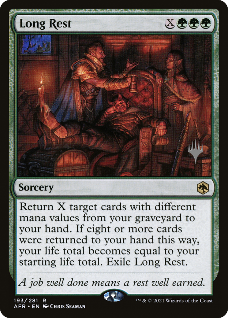Long Rest (PPAFR-193P) (Foil)