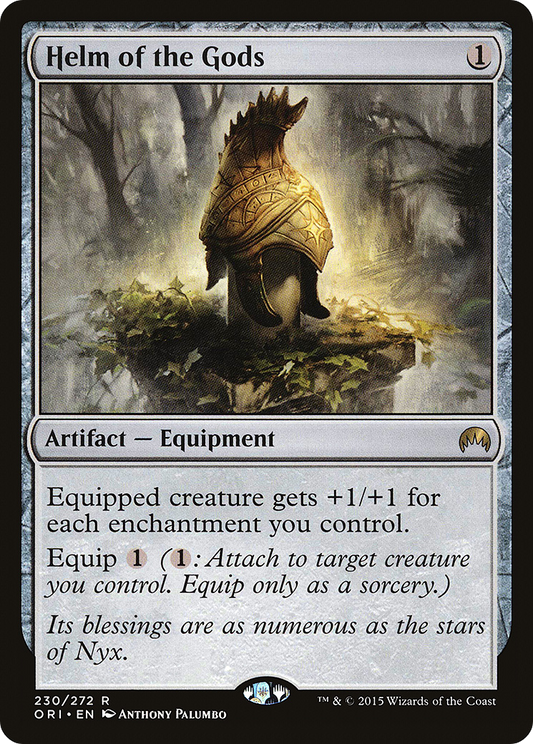 Helm of the Gods (ORI-230) (Foil)