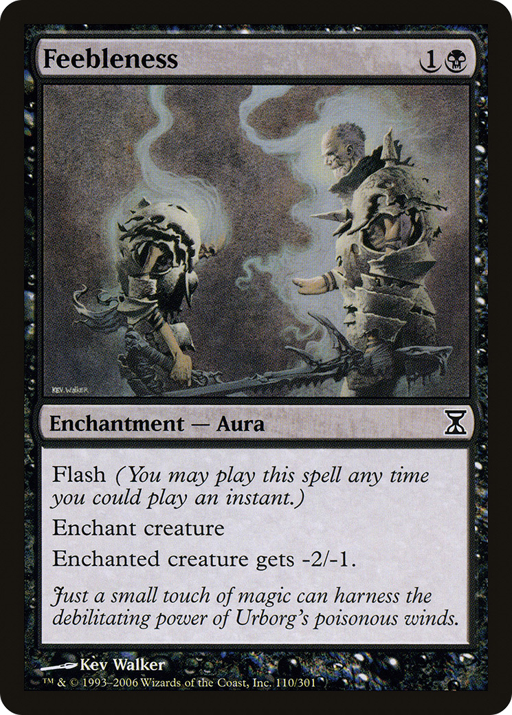 Feebleness (TSP-110) (Foil)